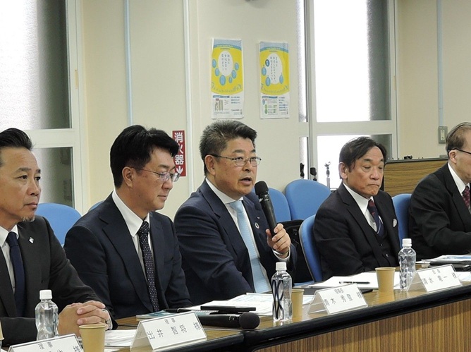 連合共同宣言 清水会長挨拶